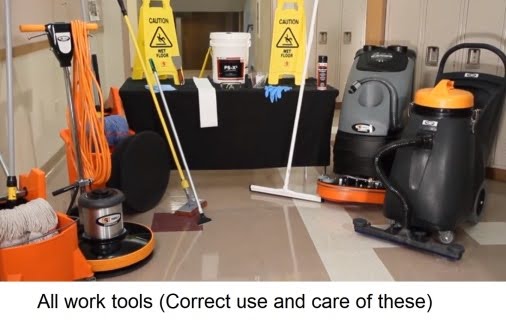 Work tools for FWCS cleaners
